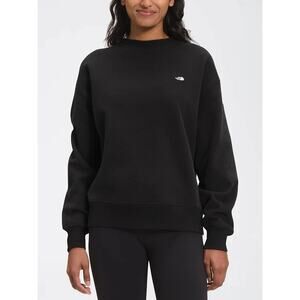 The North Face City Standard Crewneck Long Sleeve Logo Sweatshirt Black Small